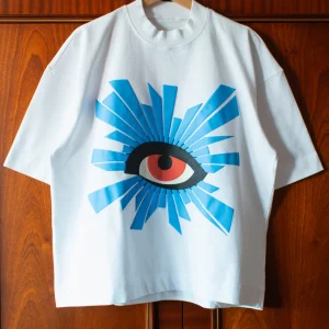 ALL-SEEING HEAVYWEIGHT TEE IN WHITE