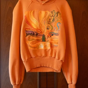 House Of Errors Orange Hoodie